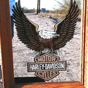 Vintage Original Harley Davidson Mirror